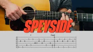Bon Iver SPEYSIDE Guitar Tutorial w Tabs