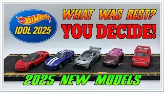 Hot Wheels Idol 2025! Вы сами выбираете лучшую новую модель Hot Wheels!