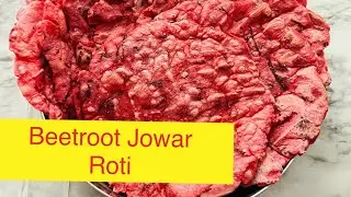Beetroot jowar Roti (English) for weight loss