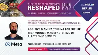 Meta  | Additive Manufacturing for Future High Volume Manufacturing of Electronic Devices