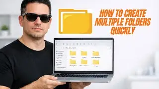 HOW TO CREATE MULTIPLE FOLDERS AT ONCE IN WINDOWS