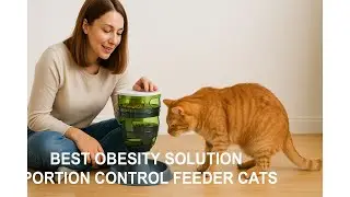 🐱 Автоматическая кормушка для кошек PAPIFEED | Лучшее решение для борьбы с ожирением. Кормушка дл...