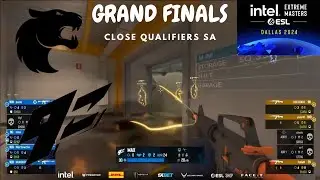 FURIA VS 9Z TEAM - GRAND FINALS CQ SOUTH AMERICA - HIGHLIGHTS - IEM DALLAS 2024 | CS2