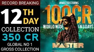 Master 12 Day Box Office Collection,Master Movie Collection,Master Worldwide Collection,Thalapathy