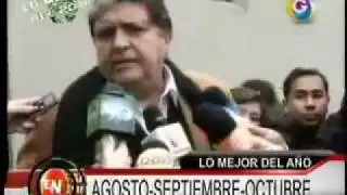 EL NOTICIOSO - Roban la casa del ex presidente, Alan Garc&iacute;a.