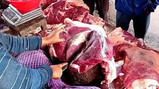 Excellent Beef // Cow Meat Cutting & Processing // Super Fastest Meat Cutting By Expert Butcher