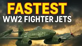 Top 3 Fastest Fighter Jets of World War 2 | Aviation History