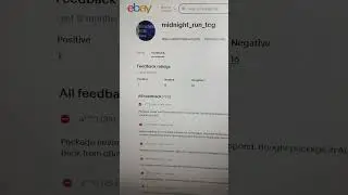 Worst eBay seller ever!
