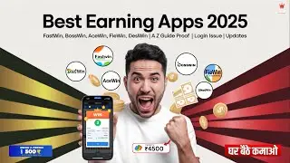Best Earning Apps 2026: Fastwin, Bosswin, Acewin, Fiewin, Desiwin, Speedwin | A to Z Guide & Proof 🔥