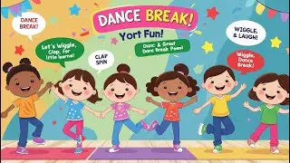 &ldquo;Dance Break Poem for Kindergarten! | Move and Groove with Fun Actions!&rdquo;