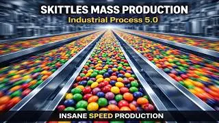 Skittles Mass Production Explained | Automated Factory