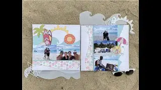 Learn how to Make Summer Scrapbook Pages!
