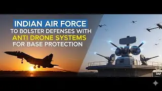 Indian Air Force To Bolster Defenses With Anti Drone Systems For Base Protection