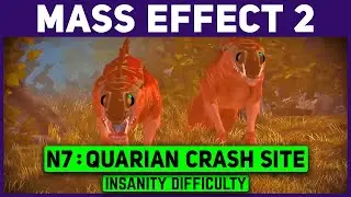 Mass Effect 2 - Quarian Crash Site - N7 Mission - Insanity Walkthrough