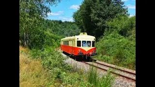 Une journée de trains estivaux autour d'Eymoutiers