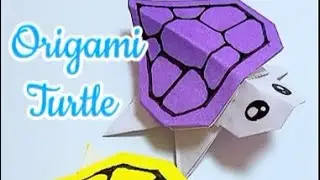 Origami paper craft | How to make a Origami Turtle 🐢 