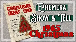 Vintage Ephemera Show & Tell: Better Homes & Gardens Christmas Ideas 1965 | Midcentury Mod DIY Ideas
