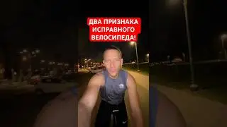ДВА ПРИЗНАКА ИСПРАВНОГО ВЕЛОСИПЕДА! #siberyak138 #велосипед #навелосипеде #вело #shorts #short