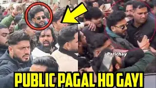 OMG🤯- Huge Crowd For Elvish Yadav In Sona Gold Shop Opening Delhi,Elvish Yadav Craze Is Insane