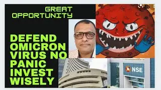 OMICRON VIRUS ATTACKED GLOBAL STOCK MARKET?Stock Market News Analysis/  No Panic/Invest Wisely