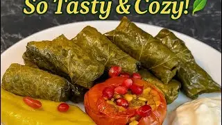 Stuffed Grape Leaves | Homemade Dolma | Simple and Cozy Cooking