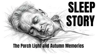 The Porch Light and Autumn Memories | Gentle Sleep Story with Candlelight | Bedtime Story for Adults