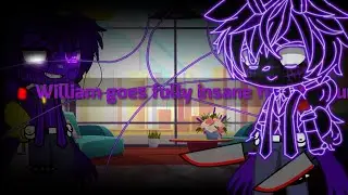William Afton fully insane for 24 hours||gacha cute||Afton family