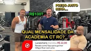 CARIANI EXP&Otilde;E QUAL VAI SER a MENSALIDADE da NOVA ACADEMIA CTRC na LIVE
