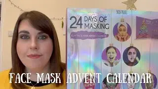 Face Masks Advent Calendar Unboxing
