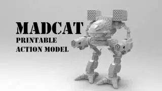 MechWarrior MADCAT Action Model
