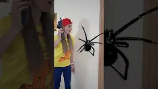 Frog Climbing the Wall & Girl Screaming Loud! 😂🔥 | Funny Short Video#shorts