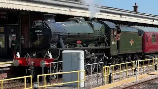 45596 'Bahamas' Stops For Water With The 'Atlantic Coast Express' 20/05/2023