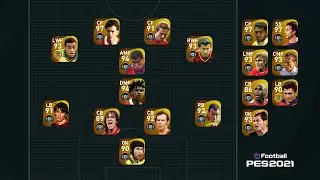 PES 2021 Mobile Gameplay#19 | Legend Squad V/s Superstar Difficulty | PES 2021 Mobile | PES Icons