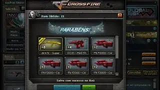 [CF AL] GANHANDO AK OURO COM 15 TICKETS - CROSSFIRE AL