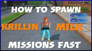 HOW TO SPAWN MILK DELIVERY TRAINING WITH KRILLIN | Dragon Ball Xenoverse 2 Tutorial