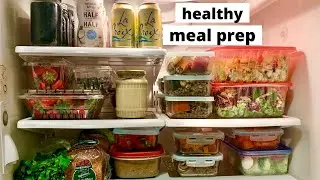 Plant Based MEAL PREP! Staying Healthy in Quarantine