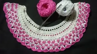 very Easy crochet coller Nack Design /কুশিকাটার গলার ডিজাইন।। 