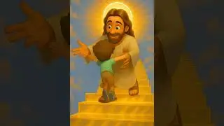 This boy runs into Jesus&rsquo; arms in Heaven 💚✨