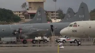 Canadian Air Force Aircraft Arrive at Marine Corps Base Hawaii