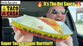 Taco Casa's Super Taco & Burrito: Hot Sauce That Will Change Your Life 🌶️🔥
