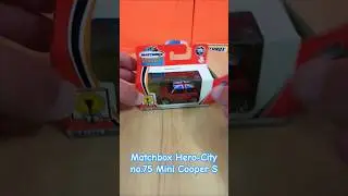 Matchbox Hero-City no.75 Mini Cooper S #shorts #matchbox #matchboxcars #diecast #model
