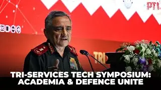 Army Chief Upendra Dwivedi, Ministers attend first Tri-Services Academia Technology Symposium
