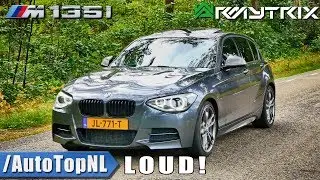 BMW M135i EXHAUST SOUND | ARMYTRIX vs STOCK | TUNNEL REVS & ONBOARD by AutoTopNL