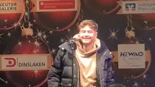 Tim Peters 28.12.2024 auf dem Weihnachtsmarkt in Dinslaken (der komplette Auftritt)