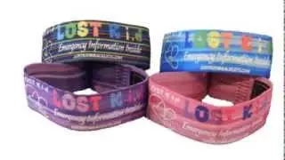 Child Kid Identification Safety I.D bracelet