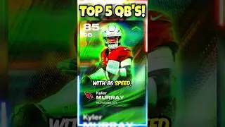 *new* TOP 5 QUARTERBACKS in MADDEN 26 Ultimate Team! Must HAVE! #mut26 #madden26
