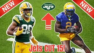 Jets Cut 15 Players & Injury Bombshells Shake the Roster!