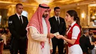 Everyone Watched the Arab Billionaire Storm Out—Until the Waitress Shocked Him
