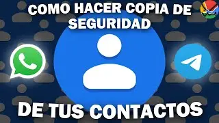 Como hacer COPIA de tus CONTACTOS y NO perderlos (3 formas) - ANTES y DESPUES de FORMATEAR celular