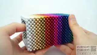 Colorful Hollow Cube ( Zen Magnets, Neoballs, Buckyballs, Nanodots, Neocube)